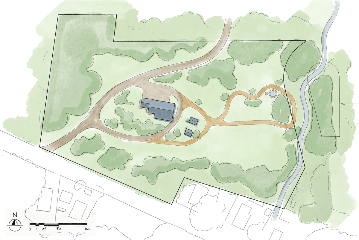 Essency Creek House property map